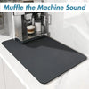 Absorbent Mats Pads Marble Printing Dish Large Kitchen Coffee Mug Table Mat Draining Drying Mat Quick Dry Bathroom Drain Pad