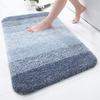 40x60CM Bathroom Rug Soft Foot Mat Absorbent Microfiber Bath Rugs Non-Slip Plush Carpet Wash Dry Bath Mat For Door Floor Shower