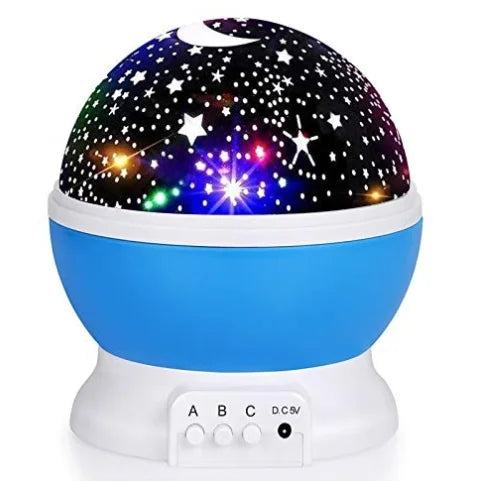 LED Galaxy Projector 360° Rotating - Starry Sky Night Light with Nebula Effect, Perfect Christmas Gift for Kids Bedroom Decor