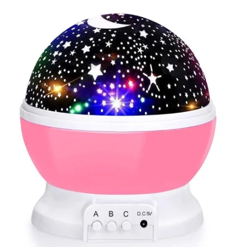 LED Galaxy Projector 360° Rotating - Starry Sky Night Light with Nebula Effect, Perfect Christmas Gift for Kids Bedroom Decor