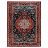 Retro Ethnic Carpets Turkish Persian Rug for Living Room Bedside Bedroom Vintage Floor Mat Entrance Doormat Carpet Large Rug