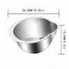Rice Washer Strainer Bowl Stainless Steel 304 Rice Washing Bowl Rice Sieve Colander Fruit And Vegetable Strainer Kitchen Tools