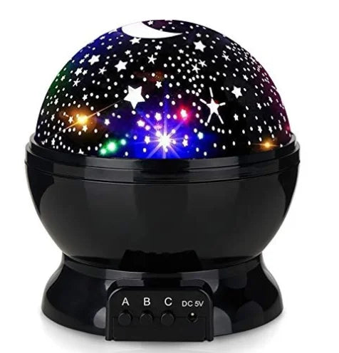 LED Galaxy Projector 360° Rotating - Starry Sky Night Light with Nebula Effect, Perfect Christmas Gift for Kids Bedroom Decor
