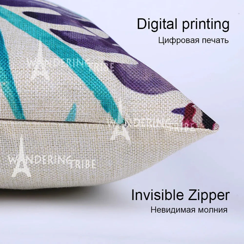 Nordic Geometry Cushions Case Yellow Stripe Home Decorative Pillow Cases Cushion Covers Pillows Covers Sofa Bed Room Pillowscase