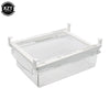 New Kitchen Fruit Food Storage Box Plastic Clear Fridge Organizer Slide Under Shelf Drawer Box Rack Holder Refrigerator Drawer