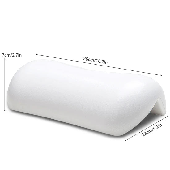 SPA Bath Pillow,Non-slip Bathtub Headrest Soft Waterproof Bath Pillows with Suction Cups Easy To Clean Bathroom Accessories