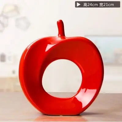 Modern Feng Shui Ceramic Figurines Livingroom Ornaments Home Furnishing Decoration Crafts Office Room Accessories Wedding Gifts