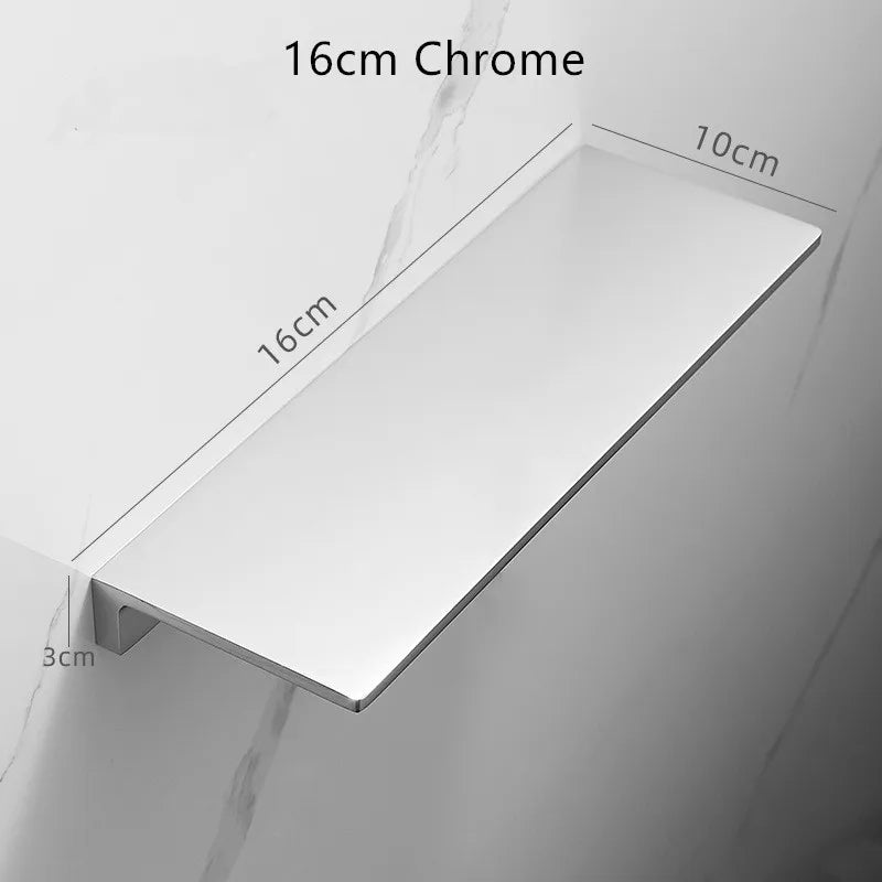 Tuqiu Bathroom Shelf Brushed Gold Top Bath Shower Shelf Brass Bathroom shelf Organizer Wall Mounted Black Kitchen Storage holder