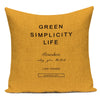 Nordic Geometry Cushions Case Yellow Stripe Home Decorative Pillow Cases Cushion Covers Pillows Covers Sofa Bed Room Pillowscase