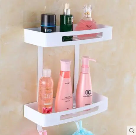 Wall Mounted Gold 304 Stainless Steel Square Bathroom Soap Dish Bath Shower Shelf Bath Shampoo Holder Basket Holder Corner shelf