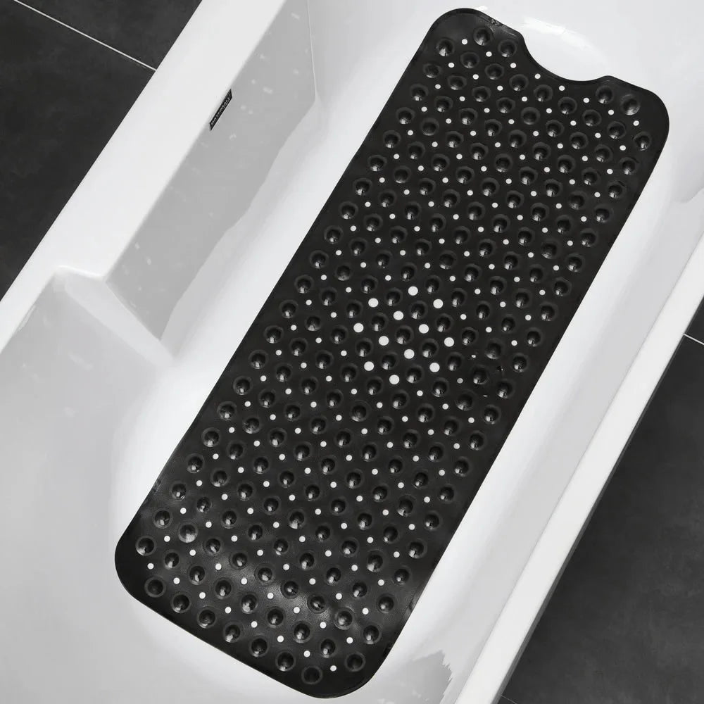 Large Cute Cartoon PVC Bath Mat Anti-Slip Shower Bathtub Mats With Sucker Soft Massage Pad Kid's Elder Bathroom Carpet Rug