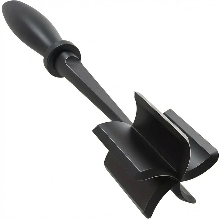 Heat-Resistant Meat Chopper & Ground Beef Smasher – Ergonomic Manual Hamburger Prep Tool