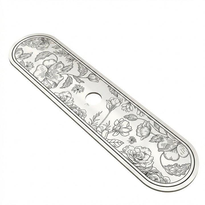 Almohadilla de drenaje de diatomita para fregadero, absorbente y de secado para encimeras de cocina, alfombrilla antideslizante para salpicaduras de fregadero.