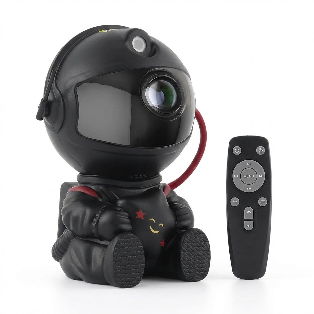Proyector de estrellas, luz nocturna de galaxia, astronauta, proyector espacial, nebulosa estrellada, lámpara LED de techo para dormitorio, hogar, decoración, regalo para niños
