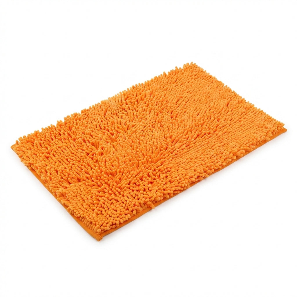 Tapis de bain épais et absorbant à mémoire de forme, idéal pour les toilettes, la baignoire, le salon ou la salle de bain
