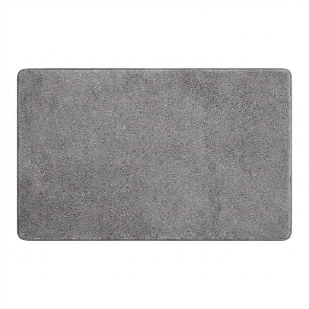 Alfombra de baño superabsorbente Homaxy de espuma viscoelástica, antideslizante, suave, para sala de estar, dormitorio, ducha, decoración del hogar
