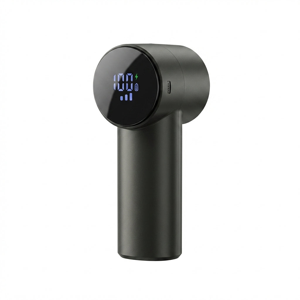 Rechargeable Fabric Shaver with Digital Display & 3-Speed Lint Remover