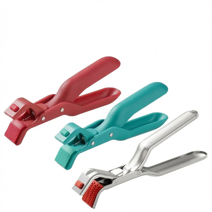 Stainless Steel Anti-Scald Dish Gripper Clip for Hot Pans & Plates