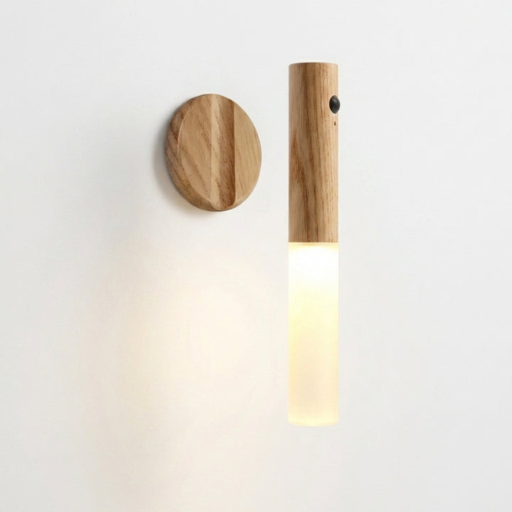 Smart Motion Sensor Night Light LED Rechargeable Corridor Cabinet Wall Light Household Toilet Kitchen Bedroom Entrance Lighting