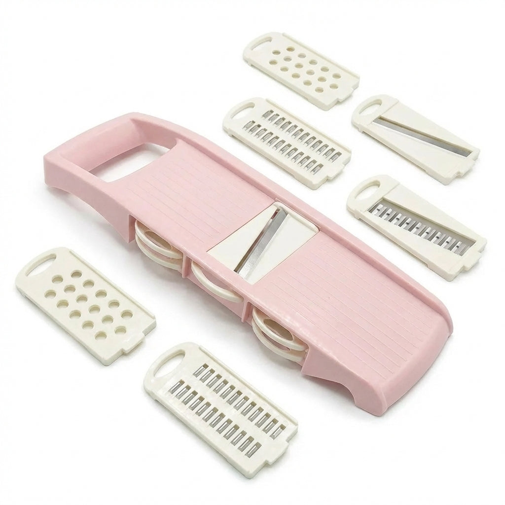 5-in-1 Mandoline Vegetable Slicer with Multi Blades