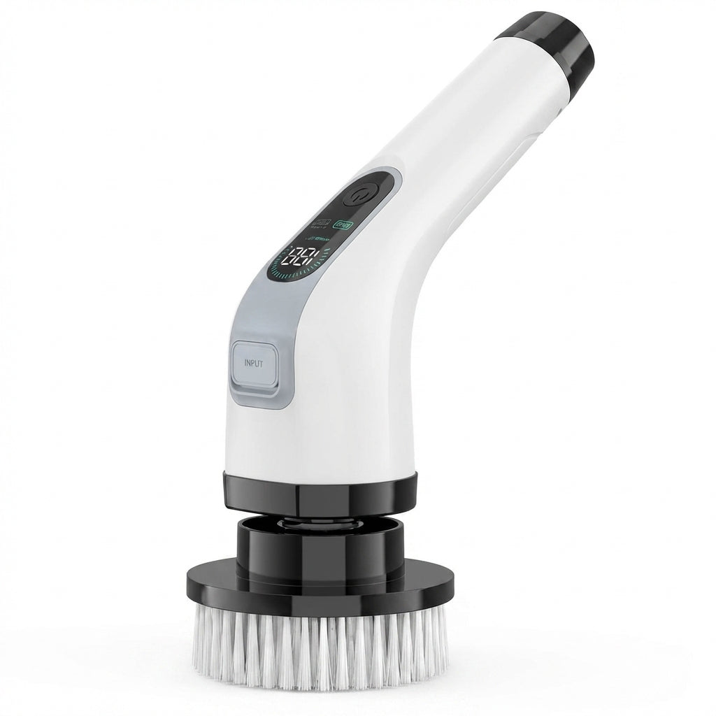 Cordless Electric Spin Cleaning Brush with 7 Attachments for Bathroom & Kitchen