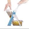 Adjustable Manual Vegetable Cutter & Peeler for Kitchen Prep