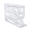 Automatic 3–4 Layer Space-Saving Egg Roller Organizer Rack
