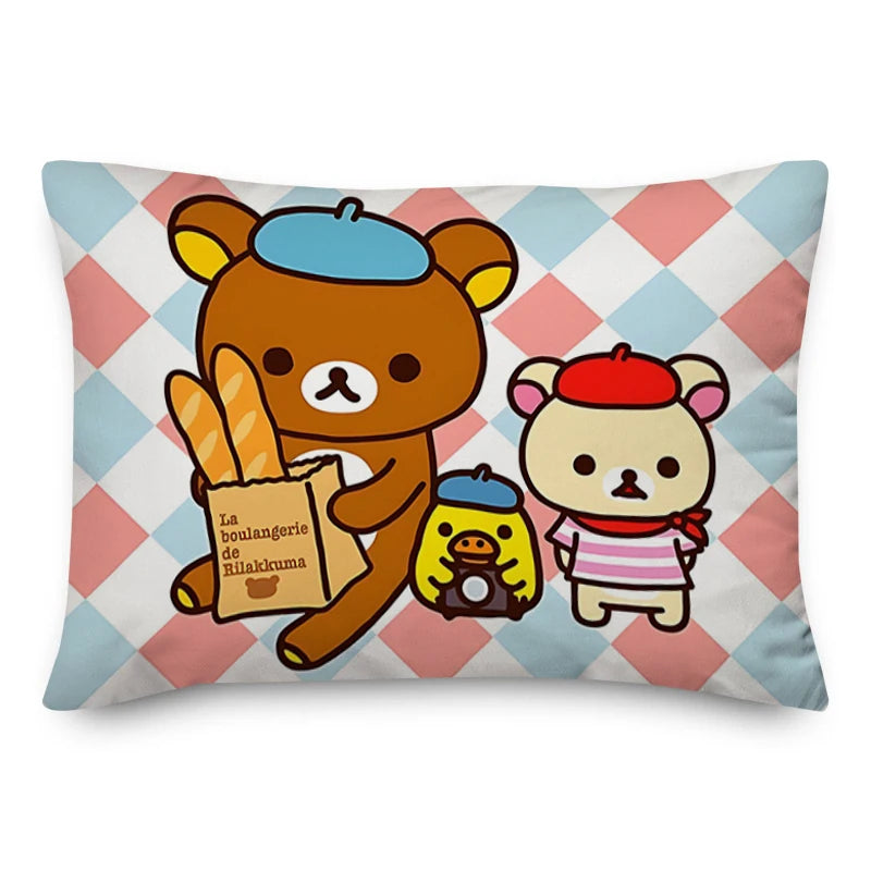 Rilakkumas Body Pillow Cover Decorative Cushion Decorative Pillows Covers for Bed Pillows Cushions Home Decor Pillowcase Sofa