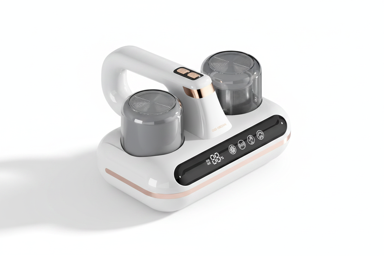 Handheld Intelligent UV Mite Killer Vacuum Cleaner – 10000Pa Strong Suction HEPA Sterilizer for Bed, Sofa & Mattress