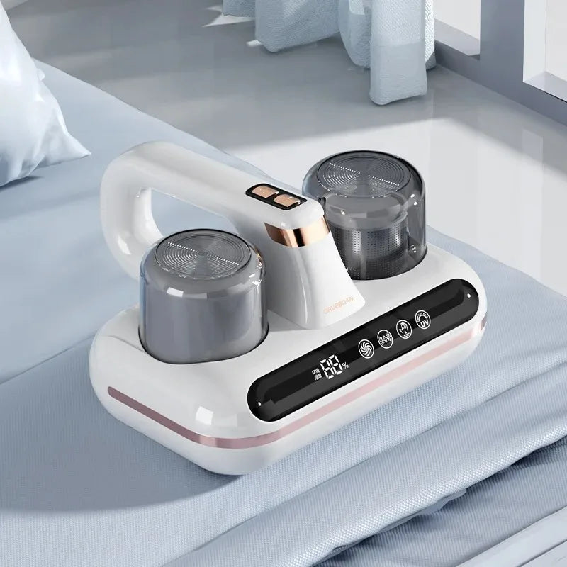 Handheld Intelligent UV Mite Killer Vacuum Cleaner – 10000Pa Strong Suction HEPA Sterilizer for Bed, Sofa & Mattress