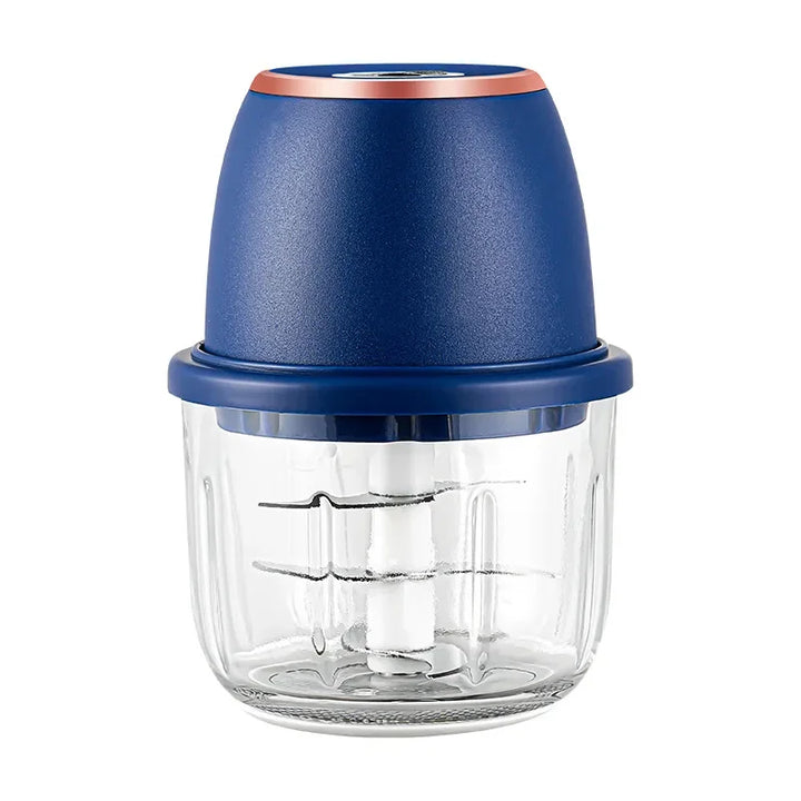 350ML Electric Meat Grinder & Garlic Chopper USB Multi-Function Food Processor