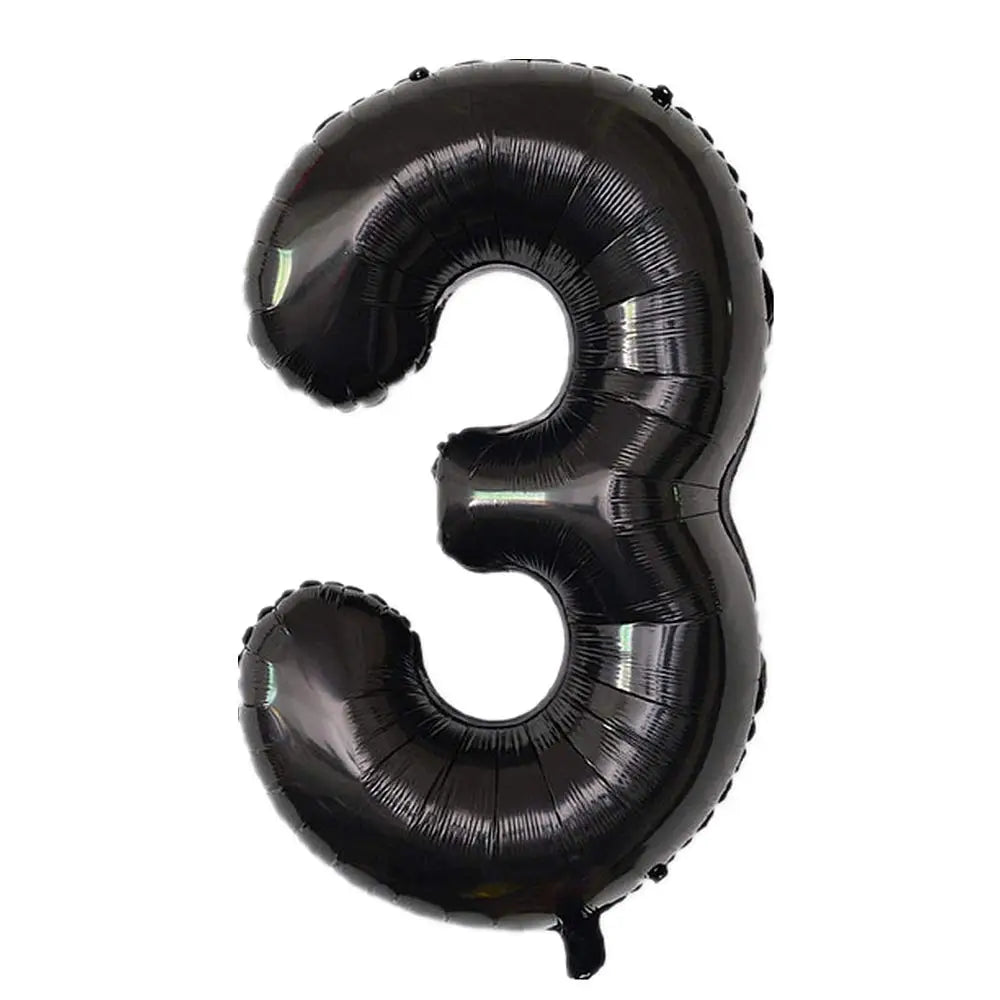 32inch Rainbow Gradient Number Foil Balloon 1-9 for Kids Birthday Party Decor Baby Shower Bridal Shower More Options Avaliable