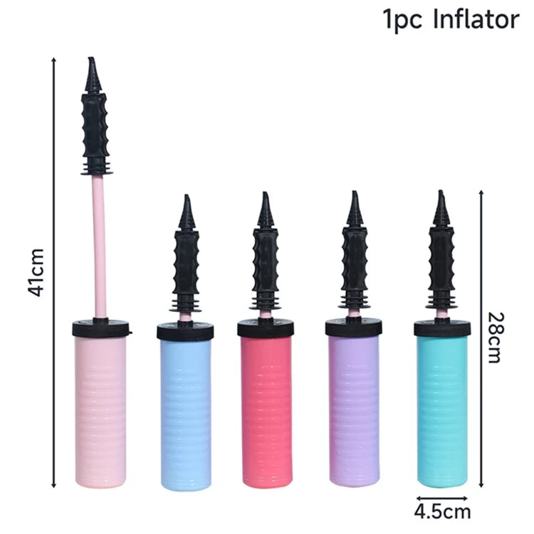 Balloon Pump Balloon Accessories Balloon inflator hand push Air Pump Wedding Valentine Birthday Party Decoration Tools
