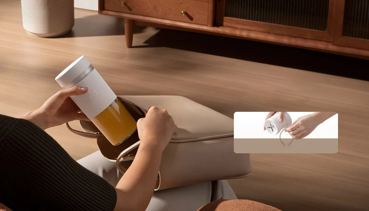 XIAOMI MIJIA Portable Blender 2,40S Quickly Squeeze Juice,19500 rpm,300ML Capacity Mixer Juicer Machine,PCTG Cup Body Blenders