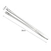 Stainless Steel Barbecue & Kitchen Tongs – Reusable Non-Slip Cooking Tweezers for Grilling, Salad & Meat