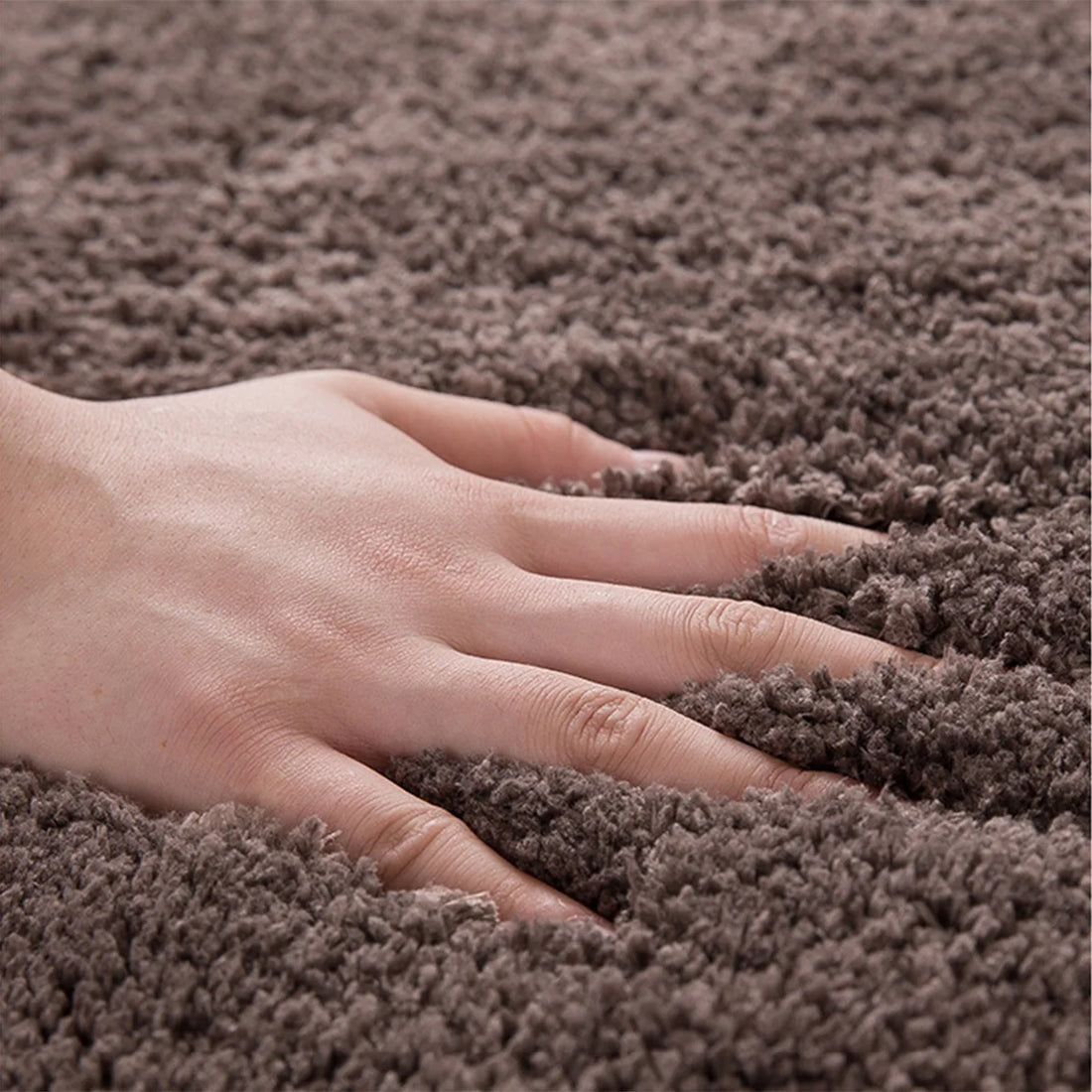 Tapis de salle de bain épais, couleur unie, ultra-doux, antidérapant, absorbant, pour salle de douche, tapis de baignoire, paillasson résistant à la saleté