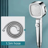 Shower booster showerhead strong pressure shower head bathroom water heater shower head rain shower bully home shower set