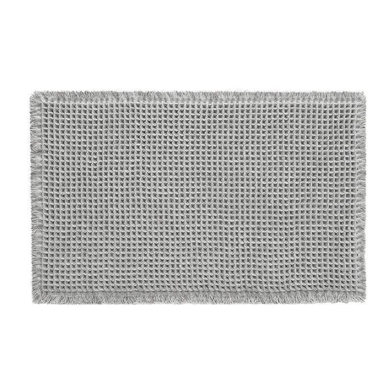 Woven Microfiber Bathroom Floor Mat – Absorbent Anti-Slip Entrance Carpet & Toilet Foot Mat for Bathroom & Home