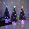 3/1pcs Luminous Christmas Tree Mini Desktop Ornaments Xmas Home Decoration New Year Christmas Party Gifts Supplies Random Color