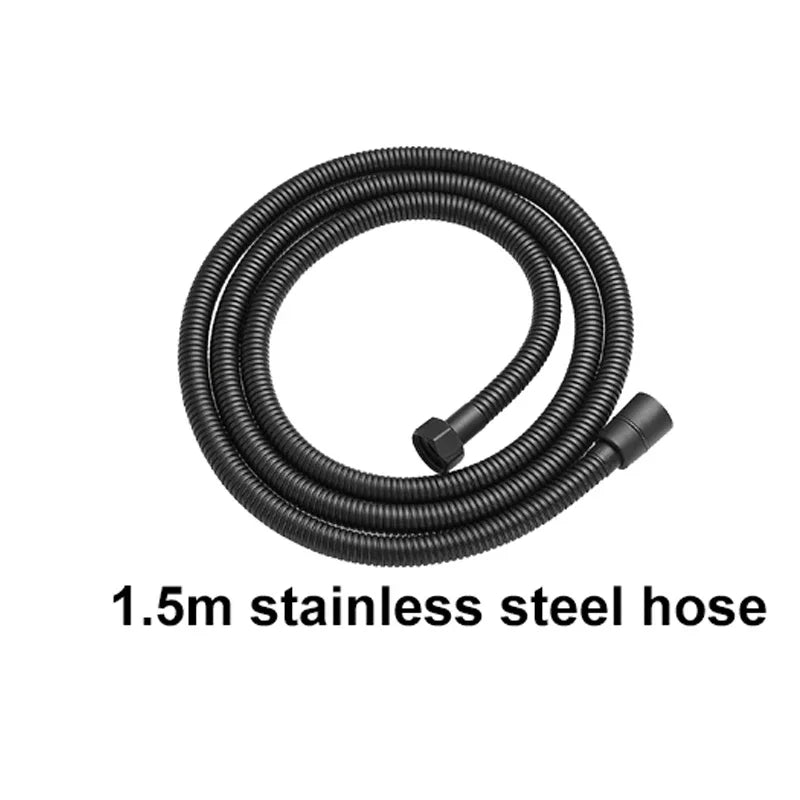 1PC Filtered Shower Head ABS Anti Limestone High-Pressure Water Saving Handheld Clear Showerheads with Filter Beads for Bathroom