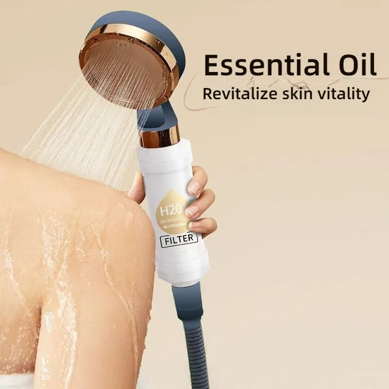 Filter For Shower Scented Shower Head Water Softener Improve Hair Skin Removal Shower Purifier Bathroom Accessories