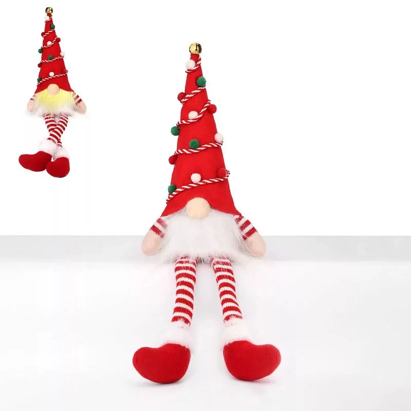 Christmas Gnome Faceless Doll Night Light Merry Christmas Decorations For Home Holiday Ornament Xmas Gift Navidad New Year