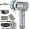 Cordless Electric Spin Scrubber – Rechargeable 5-in-1 Brush Heads for Bathroom, Kitchen, Tile & Car Deep Clean