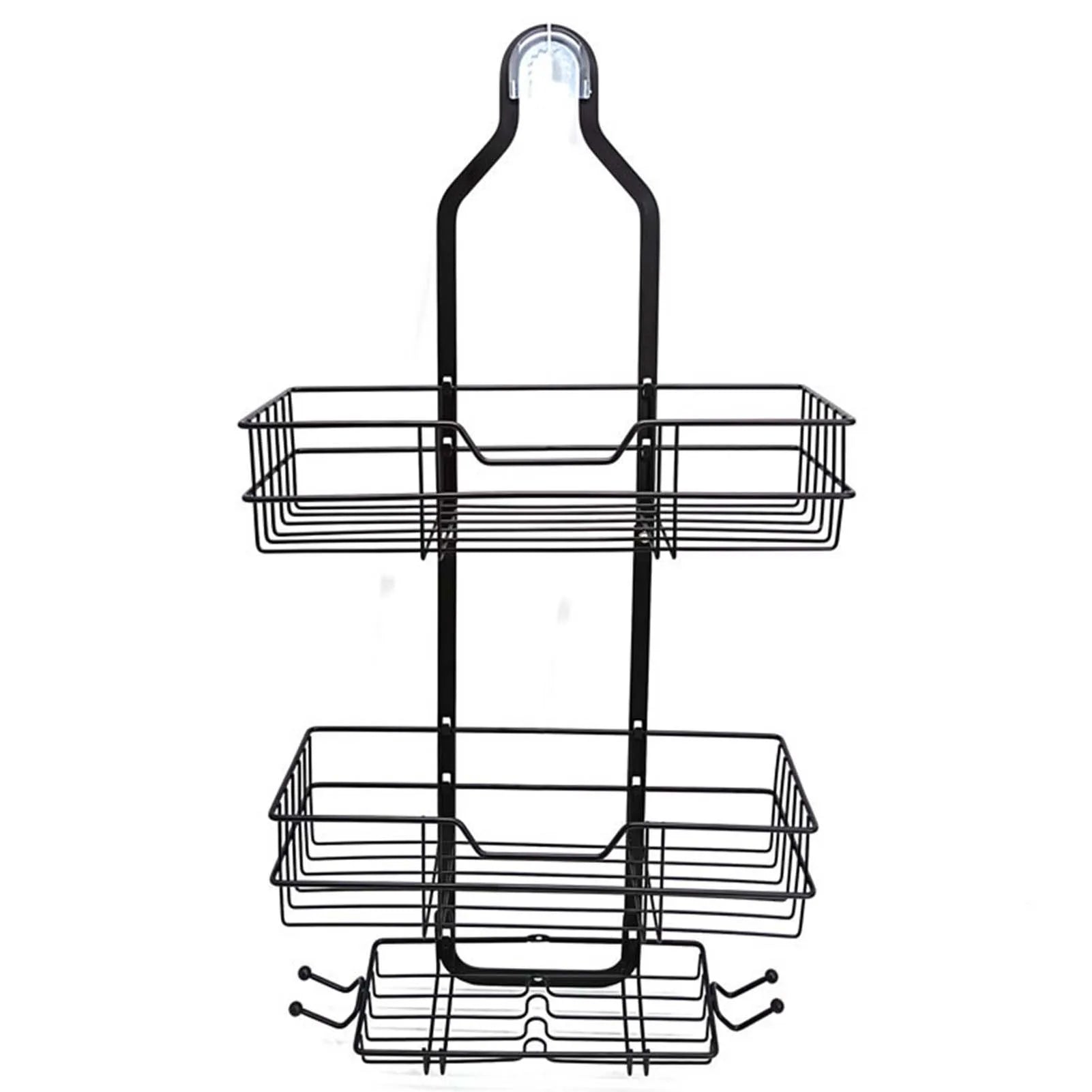 3-Tier Household Shower Shelves No Drilling Rustproof Shower Rack for Towels And Other Bath Accessories