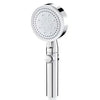 High Pressure Shower Head 5 Modes Adjustable Showerheads with Hose Water Saving One-Key Stop Spray Nozzle Bathroom Accessories