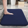 Thickened bathroom solid color ultra-soft non-slip foot mat shower room absorbent mat bathtub mat dirt-resistant door mat