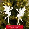Xmas Tree Pendants Snowflake Angel Deer Hanging Ornaments Christmas Decorations For Home Xmas 2024 Navidad New Year Party