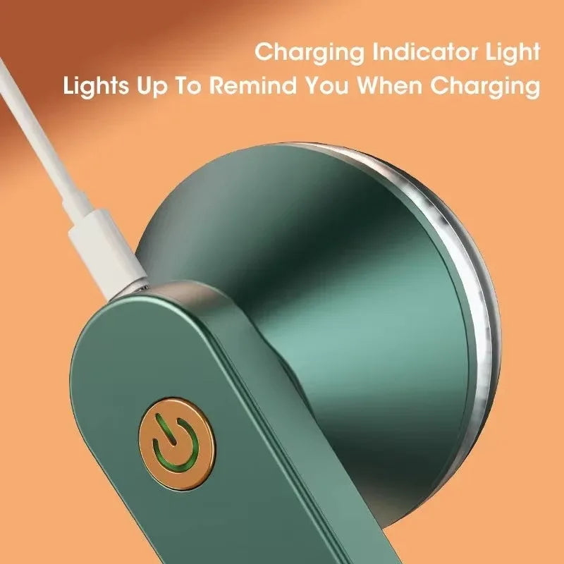 Rechargeable Fabric Shaver & Lint Remover – Upgraded 6-Blade Fuzz Ball Trimmer with LED Display & Type-C Charging for Travel & Home