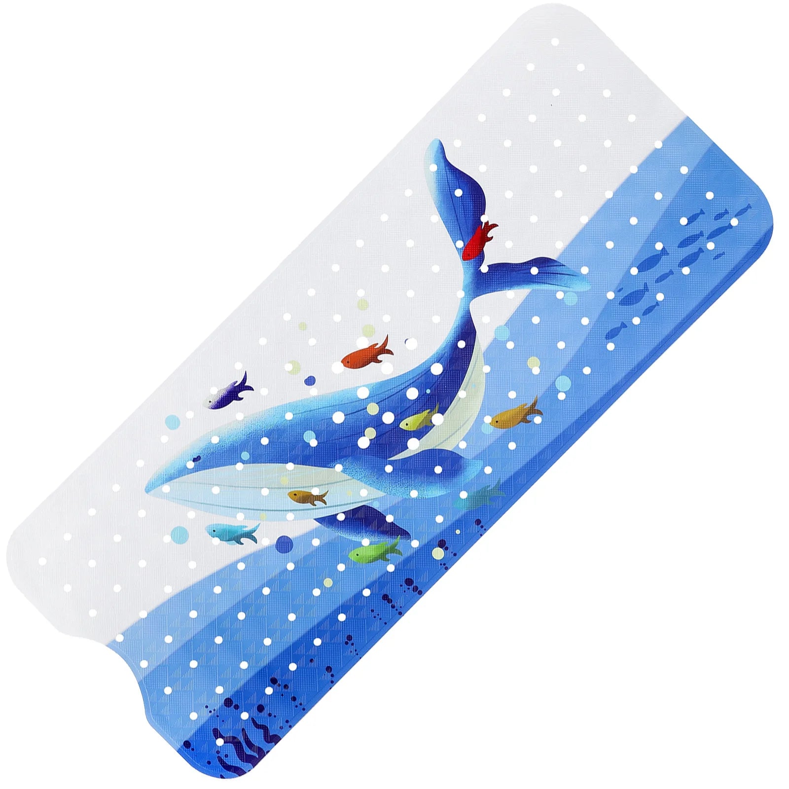 40x100cm Cute Cartoon Sea World Anti-Skid Shower Bathtub Mats with Sucker Non-Slip Bath Mat Soft Pad Kid's Elder Carpet Rug