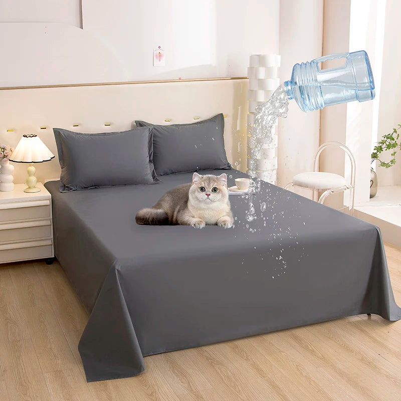 Bed Flat Sheet TPU Waterproof SPA Couple Mattress Cover Adult Urine Pad Baby/Elderly/Pregnant Women Bed Pad Massage Mat Cussion